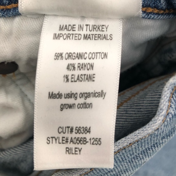 AGOLDE Riley Distressed High-Rise Jeans - Picture 11 of 11